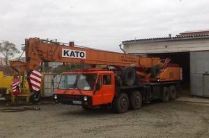 Автокран 40 тонн КАТО 